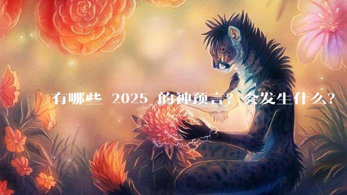 有哪些 2025 的神预言？会发生什么？